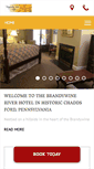 Mobile Screenshot of brandywineriverhotel.com